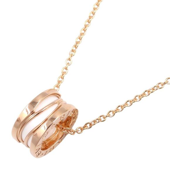 Bvlgari B-zero1 Legend Necklace Ceramic K18PG